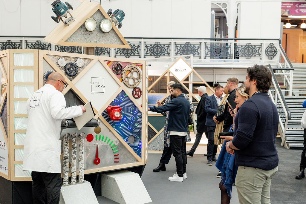 CDUK Vita Nova Robot at Surface Design Show at London's Business Design Centre